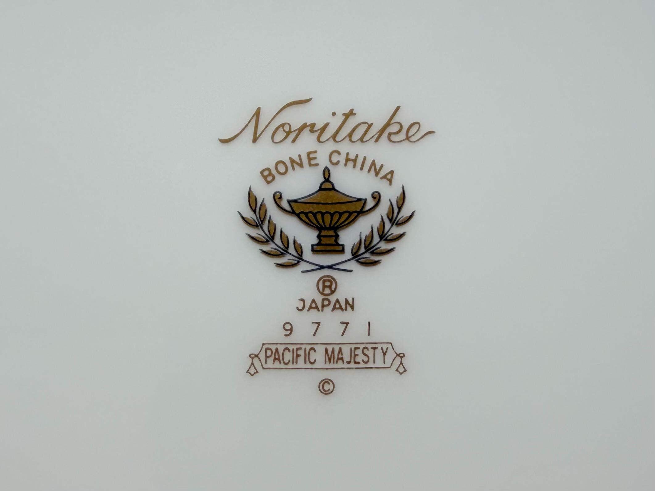 Noritake 9771 Pacific Majesty Dinner Plates (set of 4) Bone China