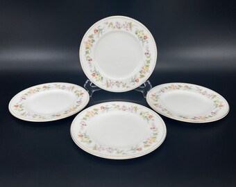 Wedgwood Mirabelle Bread Butter Plates(Set of 4) Bone China England