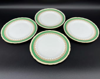 Aynsley Gaiety ブレッドバターデザートプレート（4枚セット）ボーン