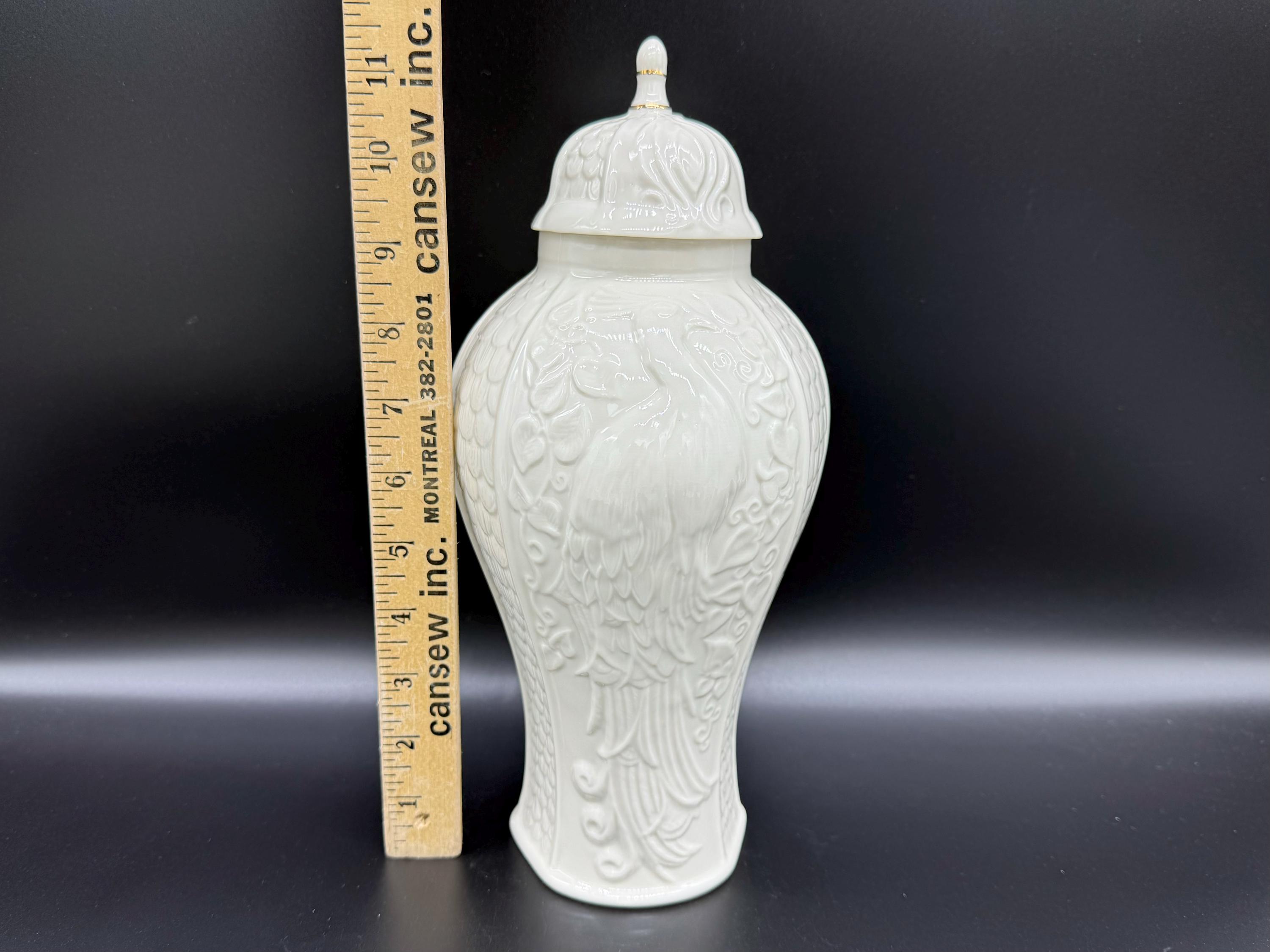 Belleek 1998 Millennium Collection 2321 Covered Vase Ireland - Etsy