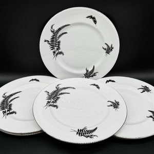 Royal Albert Night and Day Dinner Plates(Set of 6) Bone China England