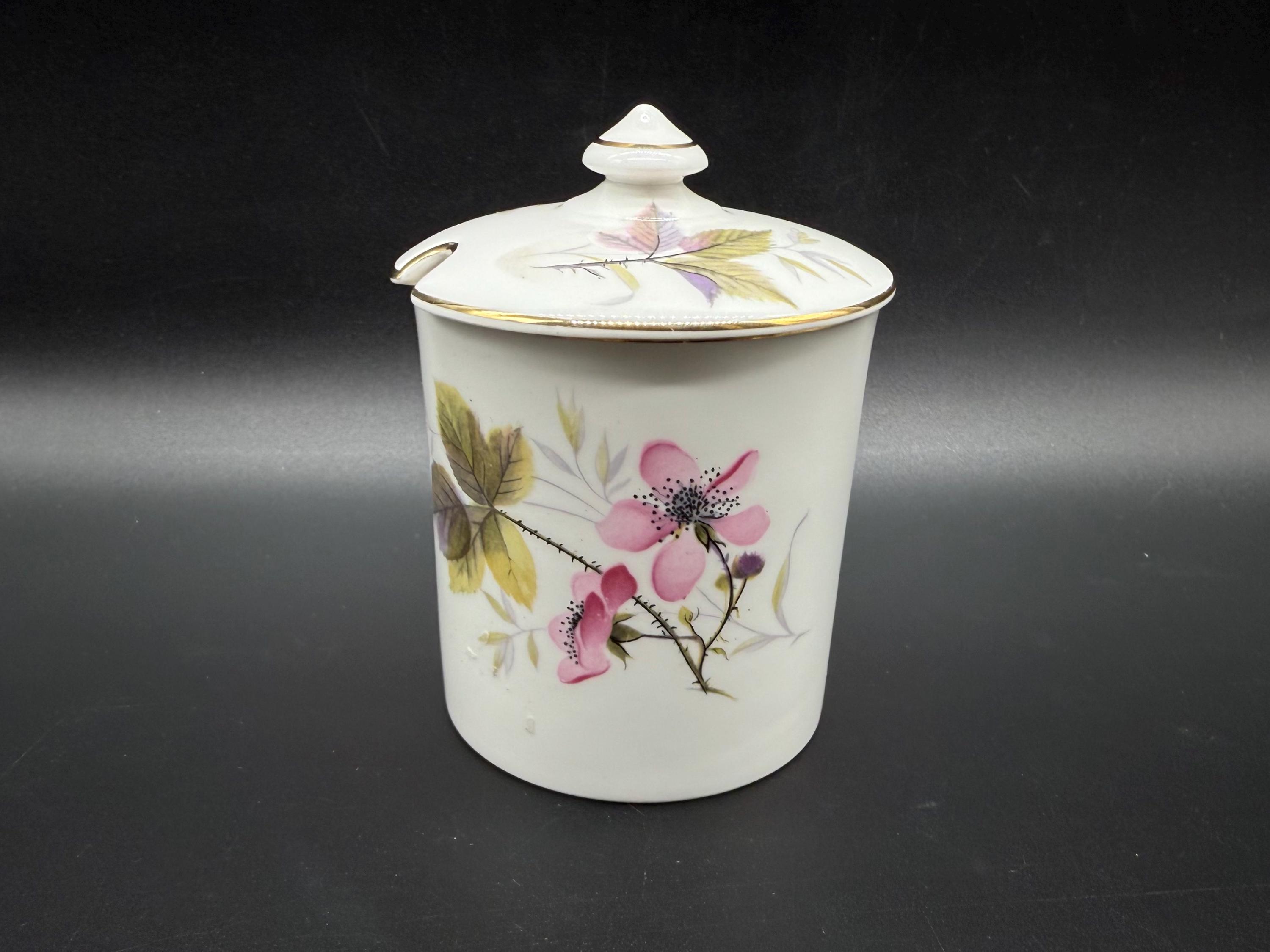 Shelley Bramble Marmalade Jam Jar Pot Bone China England - Etsy