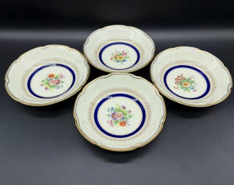 Royal Doulton Ascot 5" fruitdessertschalen (set van 4) Bone China, Engeland
