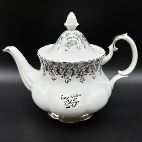 Royal Albert Anniversary Teapot Etsy