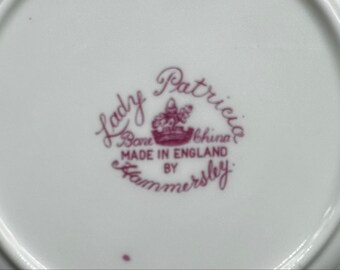 Hammersley Lady Patricia ハマースレイ　飾り皿　プレート Hammersley ハマースレイ Lady Patricia 飾り皿プレート