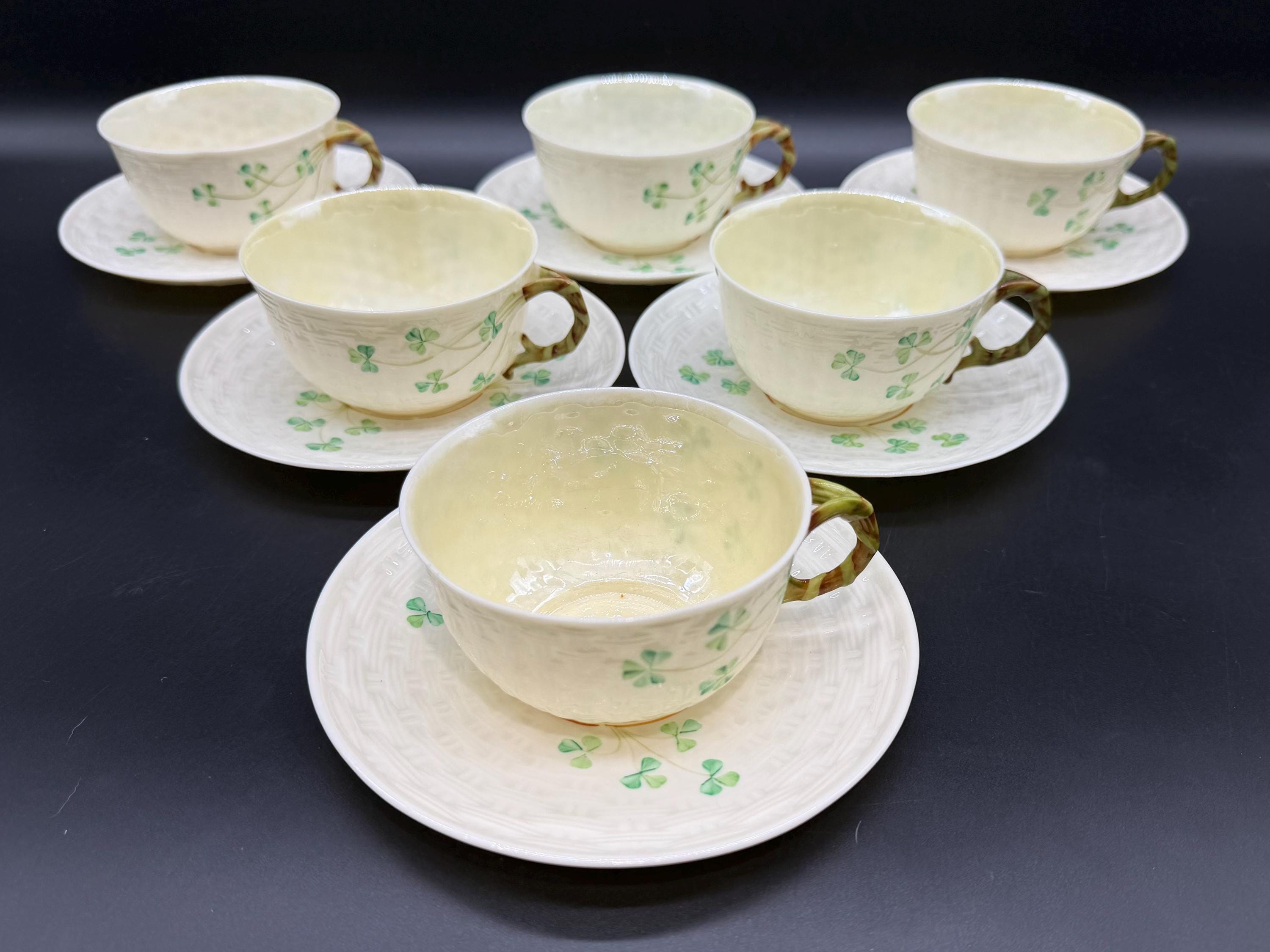 Belleek tea set - Etsy 日本