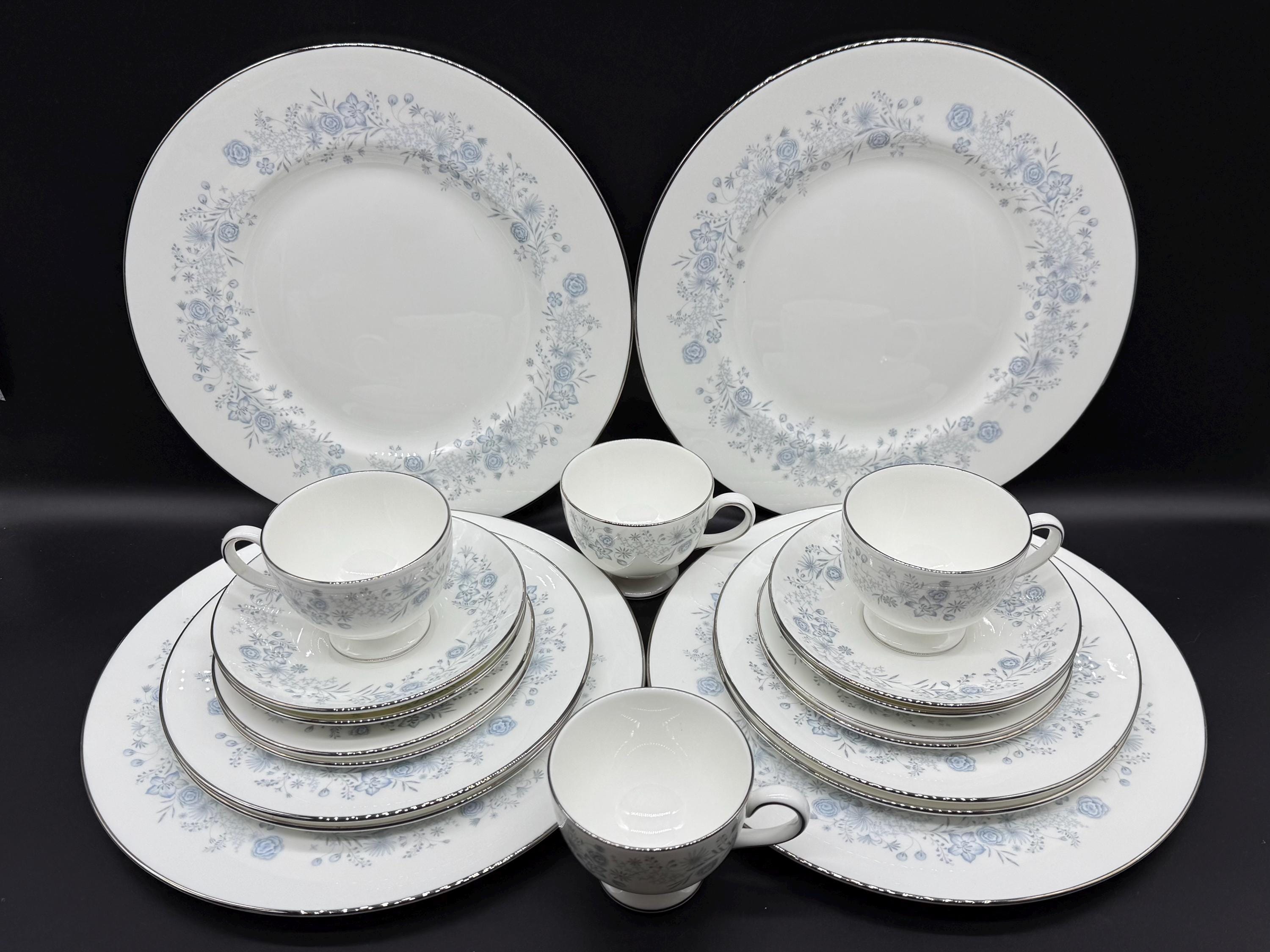 Wedgwood Belle Fleur 5 Piece Place Setting X 4 Bone China England