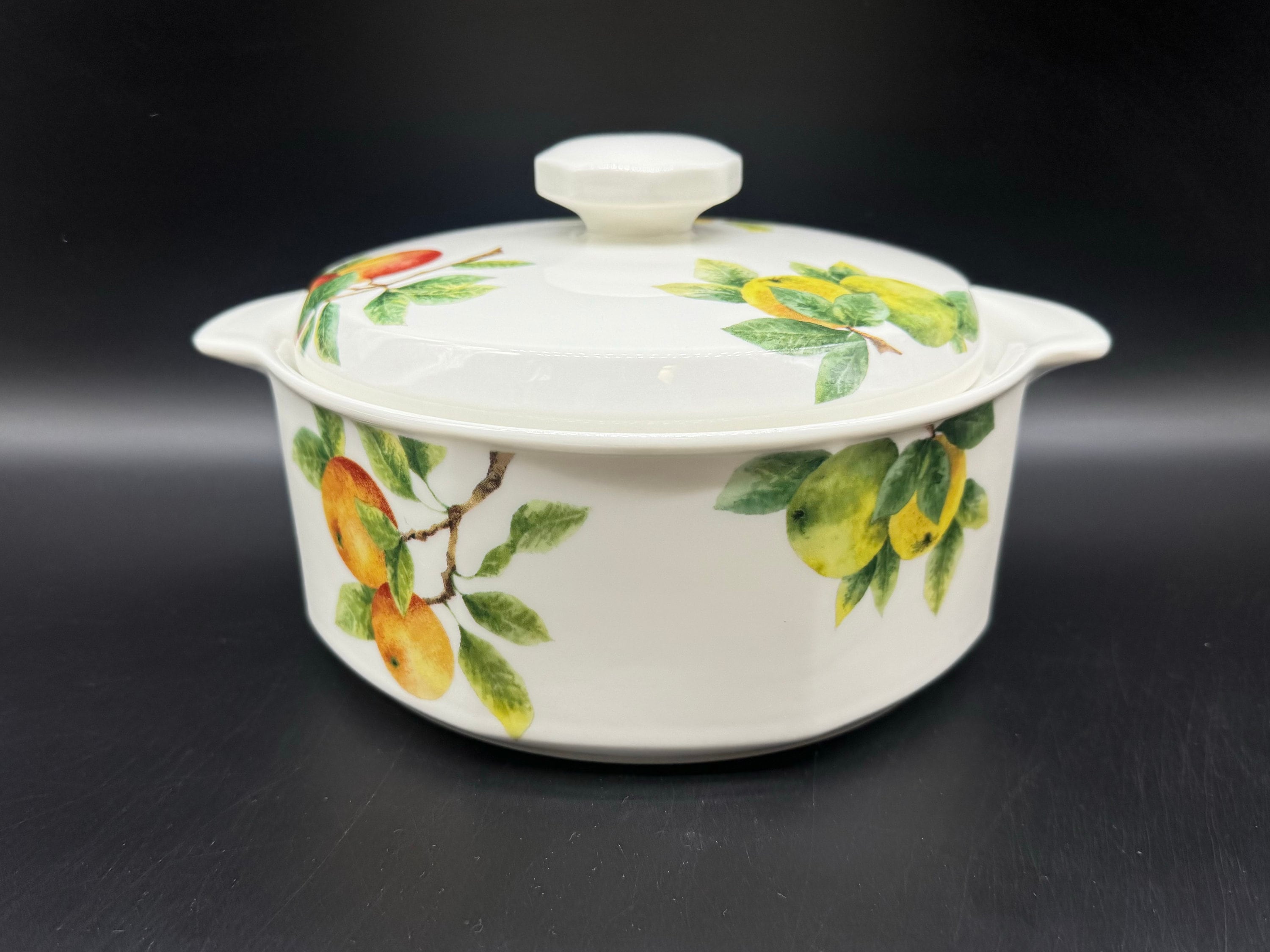 ロイヤルドルトン シトラスグローブ カバー付きサービングボウル