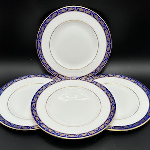 Wedgwood Marina 6&quot; Bread Butter Plates(Set of 4) Bone China England