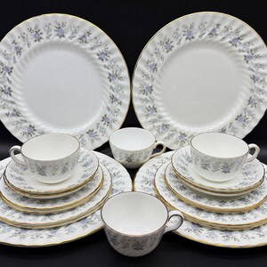 MINTON ALPINE SPRINGシリーズ　皿セット Minton Alpine Spring - Etsy