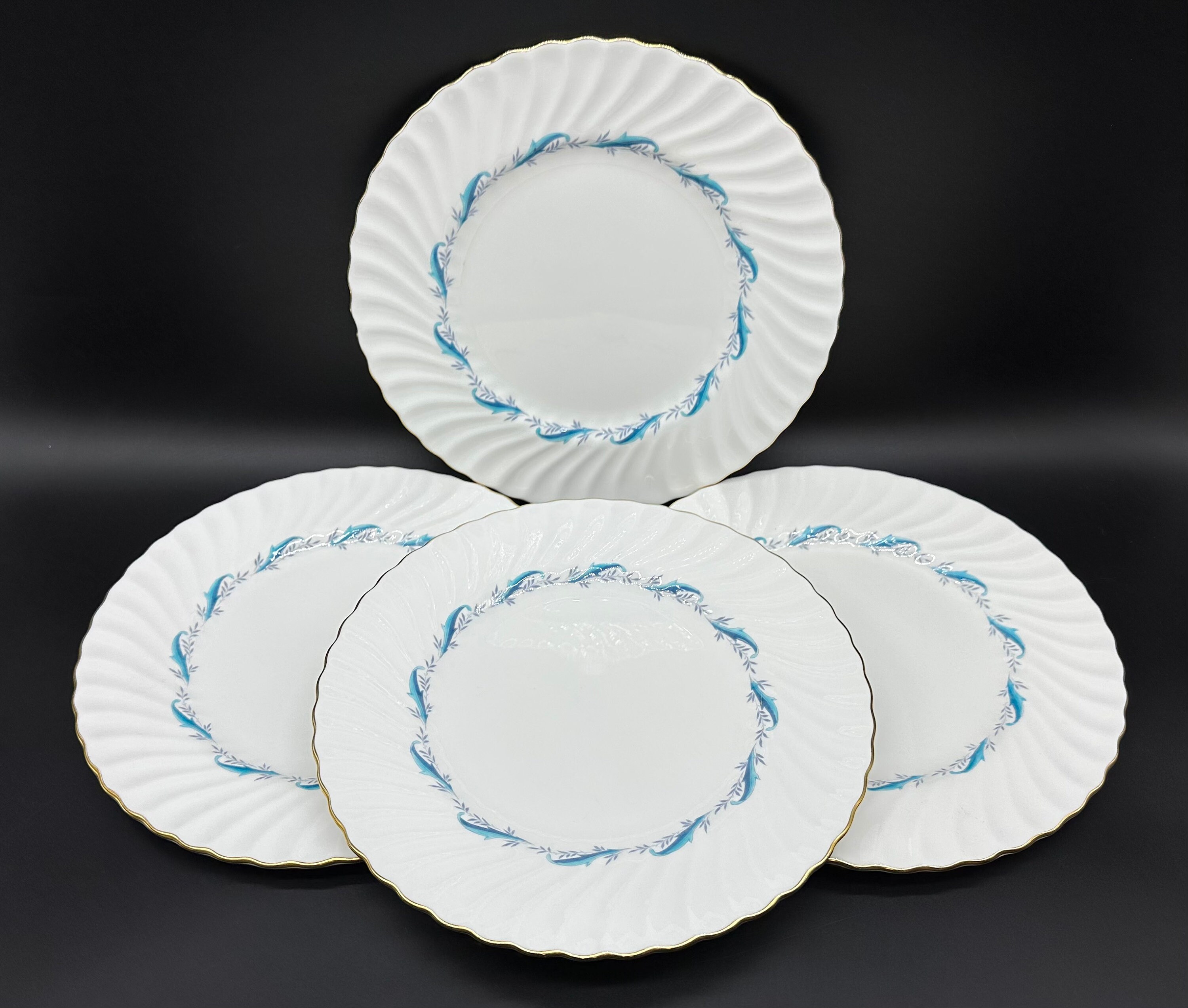 ミントン ダウニング ディナープレート(4枚セット) ボーンチャイナ