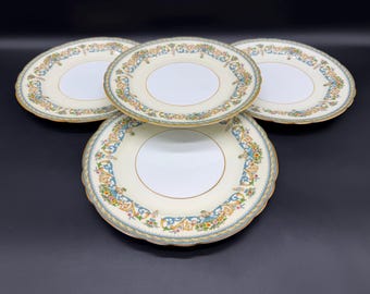 Aynsley Oak Leaf 5 Piece Plate Setting X 4 Bone China England 20