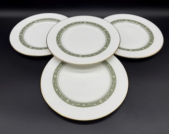 Royal Doulton Rondelay 8&quot; Salad Plates (Set of 4) Bone China England