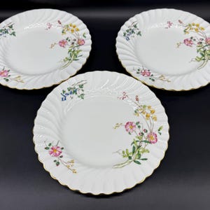 Minton Dainty Sprays Salatteller (3er-Set) Bone China England