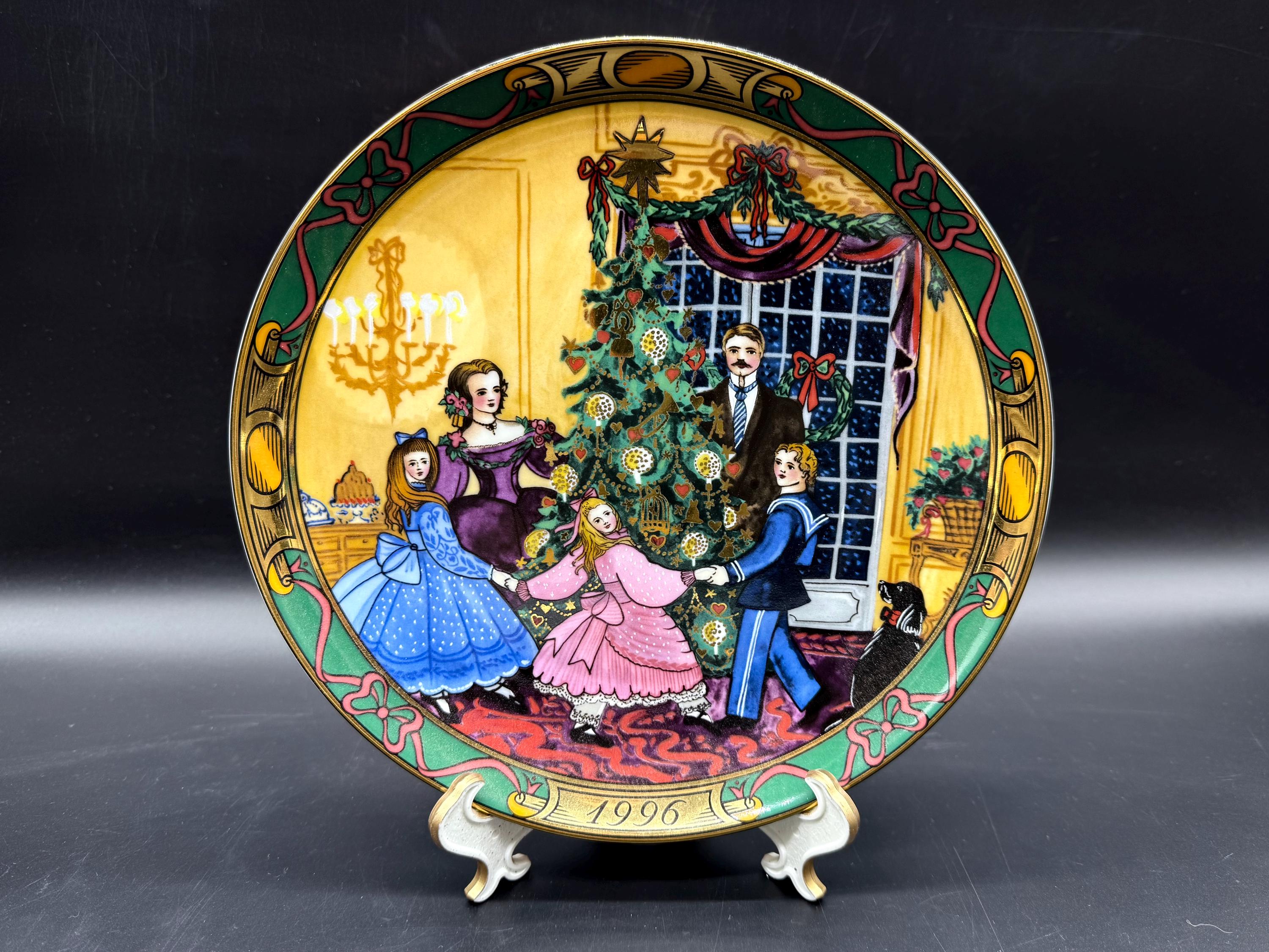 Royal Copenhagen Christmas Plates 1991-1996 Set of 6 Denmark - Etsy