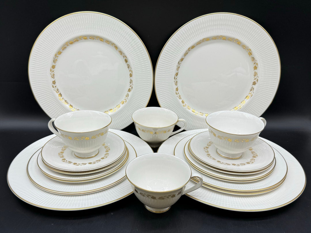 【レア美品】ロイヤルドルトン★ヨークタウン★ペアセット6点 Royal Doulton Tea Set / イギリス ロイヤルドルトン ティーセット