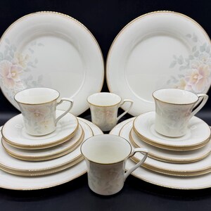 キッチン・食器 Noritake ノリタケ スミレ柄 大皿1枚 ケーキ皿6枚セット