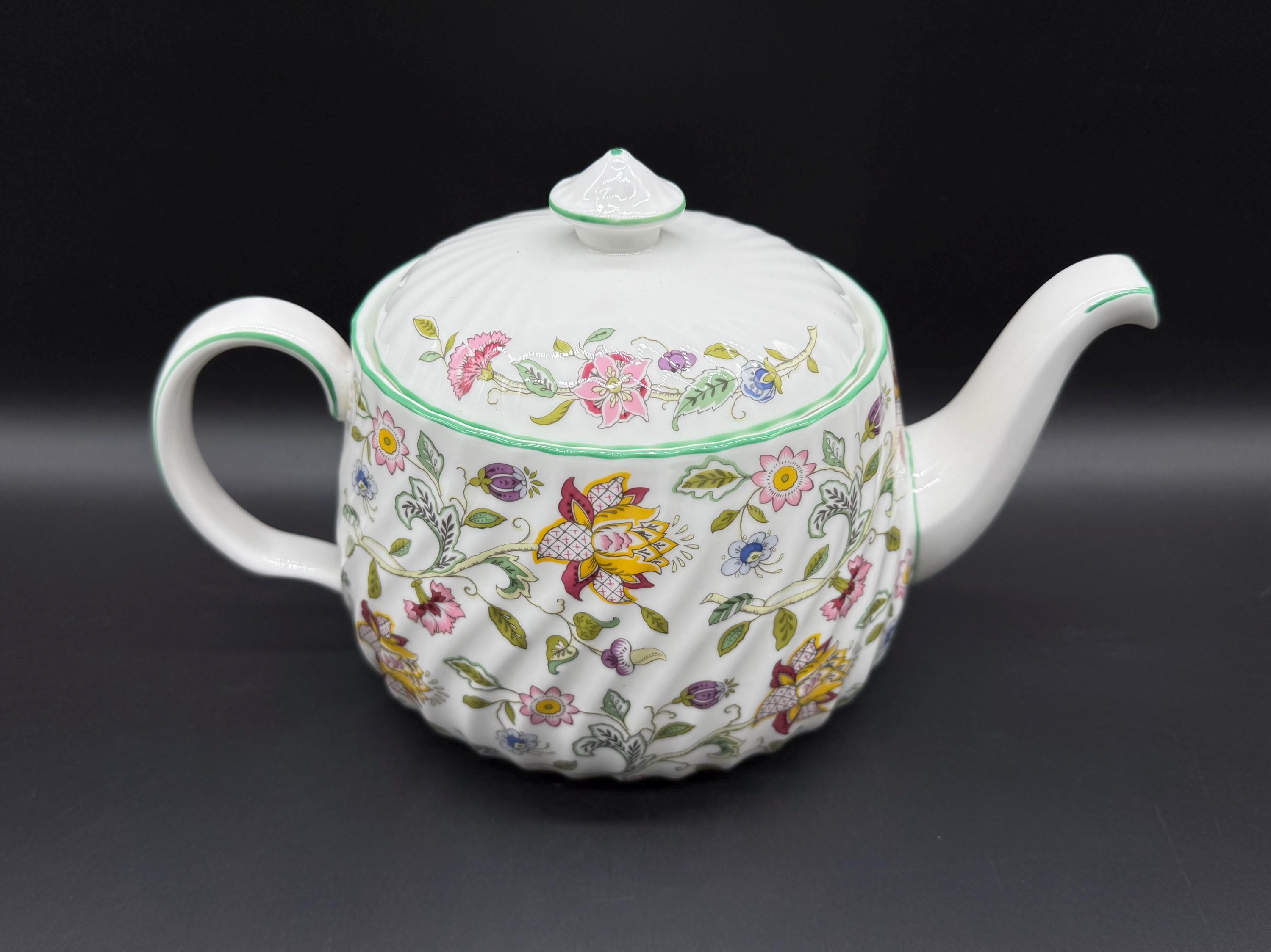 Minton Haddon Hall Large Teapot Bone China England - Etsy