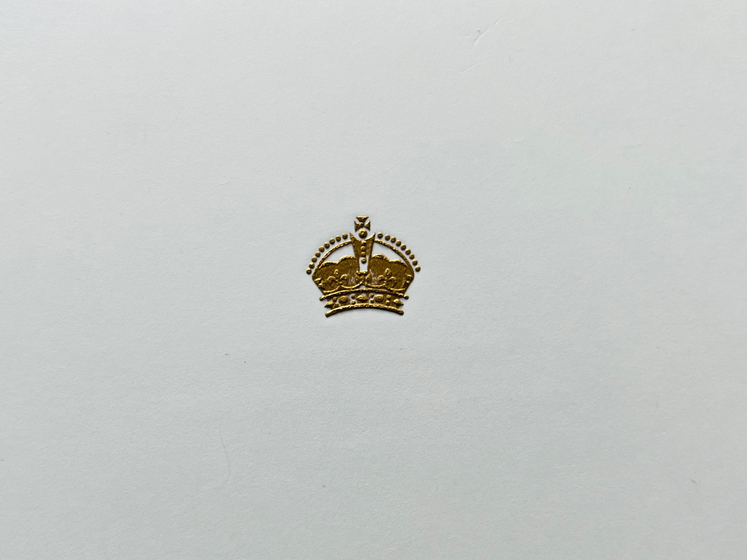 1990年エリザベス女王のサイン入りクリスマスカード - Etsy 日本