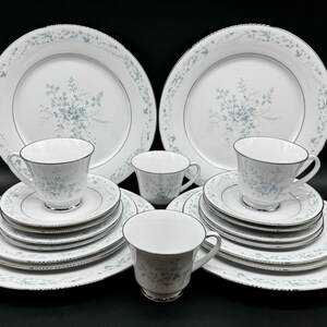 Noritake 2693 Carolyn 5 Piece Place Setting X 4 Fine China 20