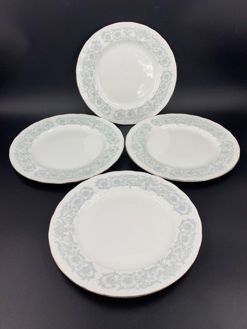 Paragon Melanie Salad Luncheon Plates Set of 4 Bone China England