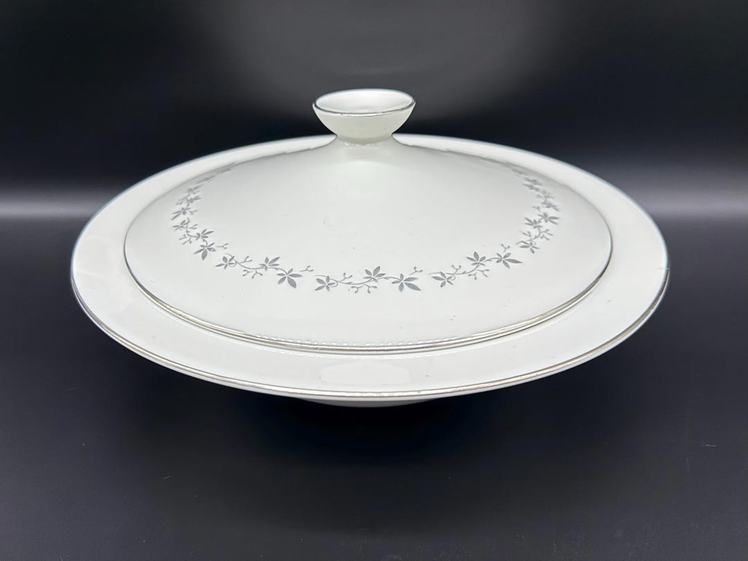 Royal Doulton Cadence Covered Serving Bowl Translucent China England - Etsy