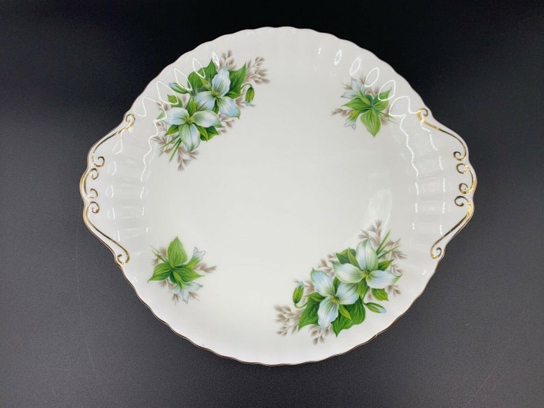 Royal Albert Trillium Cake Platter Plate Bone China