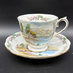 Royal Albert Traditional British Songs Series Road to the Isles Tea Cup Bone China England