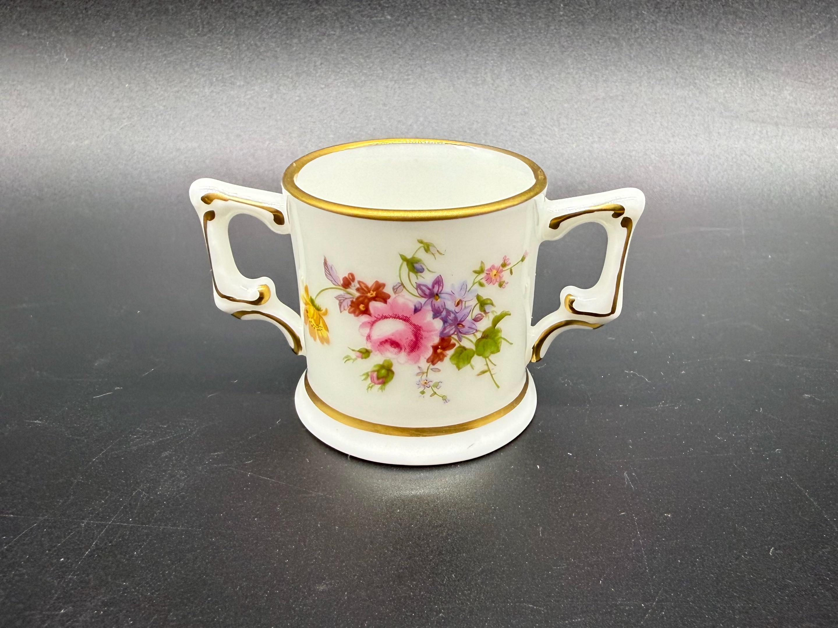 花瓶  Crown Derby Royal Crown Derby 1982 Celebrate the Birth of Prince William