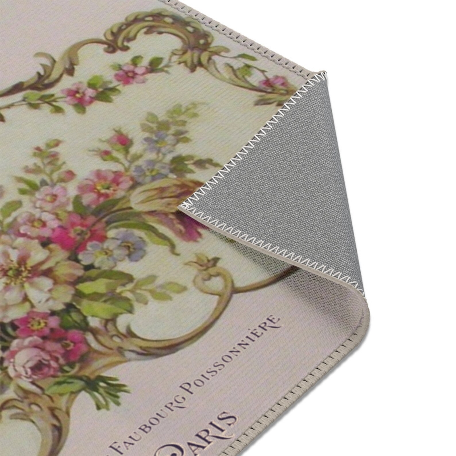 Area Rugs Shabby Chic Area Rug Area Rug With Roses Shabby Etsy