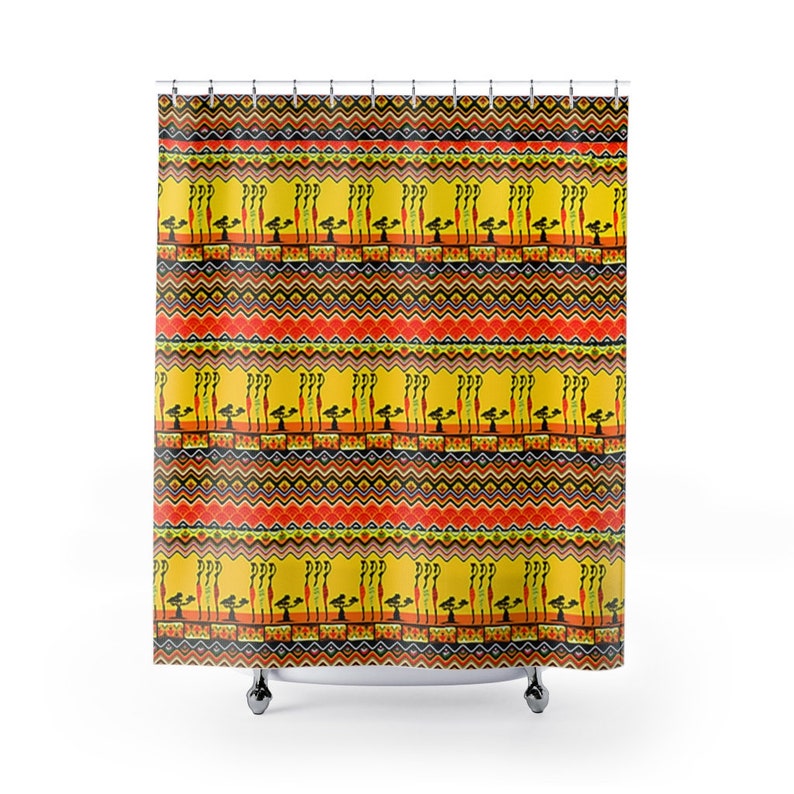 Shower Curtains. African theme ethnic african print shower Etsy