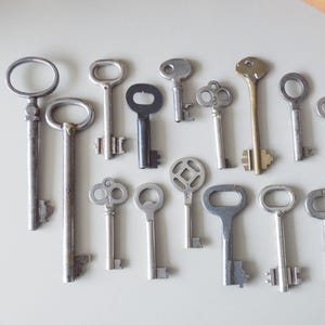 Chiave scheletro Chiave vera Antica Vintage Arredamento industriale