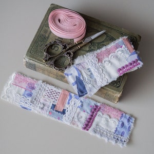 Snippet roll trim Junk journal Ephemera Collage Lace Cotton