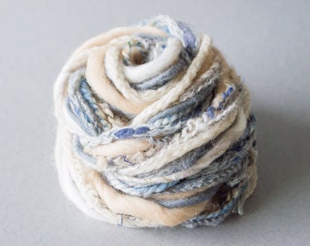 Yarn art bundle Seaside Natural tones Inspiration set Small project yarn