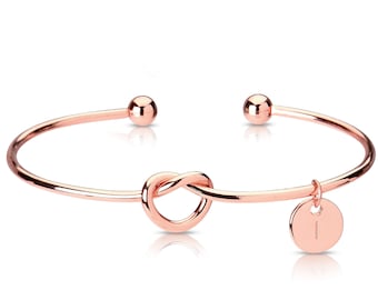 LOt Bangles Bracelets Color Gold Bracelet 18K Rose Gold Set Love Flowers Simple Temperament Sen System Valentines Day Birthday Gift LOt Bangles Bracelets Color Gold Bracelet 18K Rose Gold Set Love Flowers Simple Temperament Sen System Valentines Day Birthday Gift