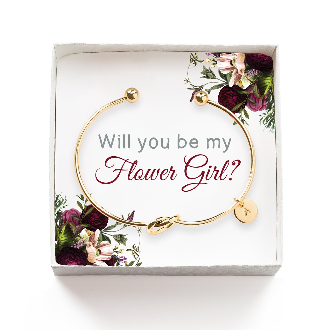 Will you be my Flower Girl Gift Personalized Flower Girl Etsy
