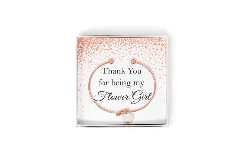Thank You for Being My Flower Girl Gift Box Flower Girl Thank Etsy