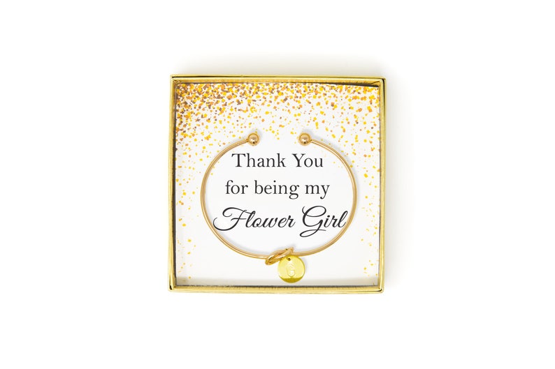 Thank You for Being My Flower Girl Gift Box Flower Girl Thank Etsy