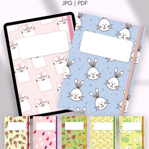 15 Cute Pattern Digital Notebook Covers Cute Planner Covers Colorful ...