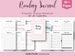 Reading Journal Printable, Reading Planner Printable, Reading Log, Bookshelf Printable, Book Tracker, Books to Read Bullet Journal 