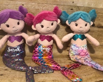 personalised flower girl doll