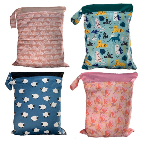 Wet Bag Large Swim Bag Nappy Bag Reusable Kids Wet Dry Bag Etsy