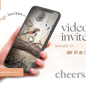 Magical Forest Wedding Video Invitation