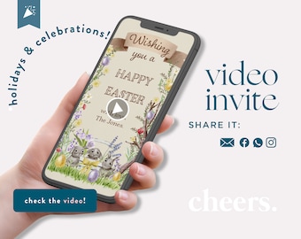 Romantic Easter Animated Card