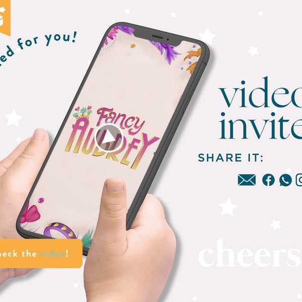 Fancy Nancy Video Invitation- link in description to watch it!! Fancy Nancy Invite