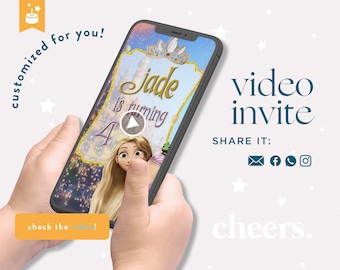 Tangled Animated Invitation