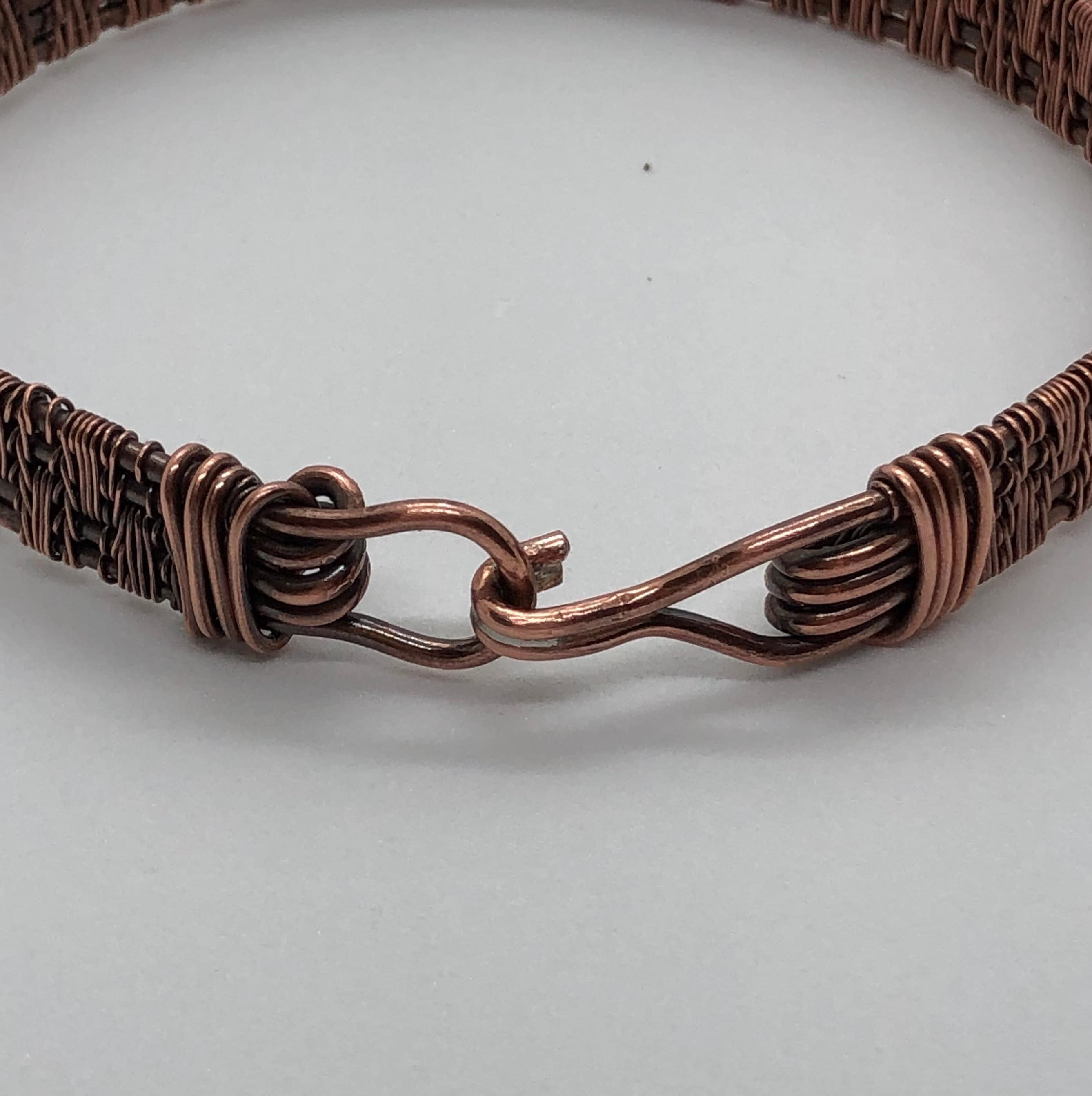 Antique Copper Bracelet Etsy