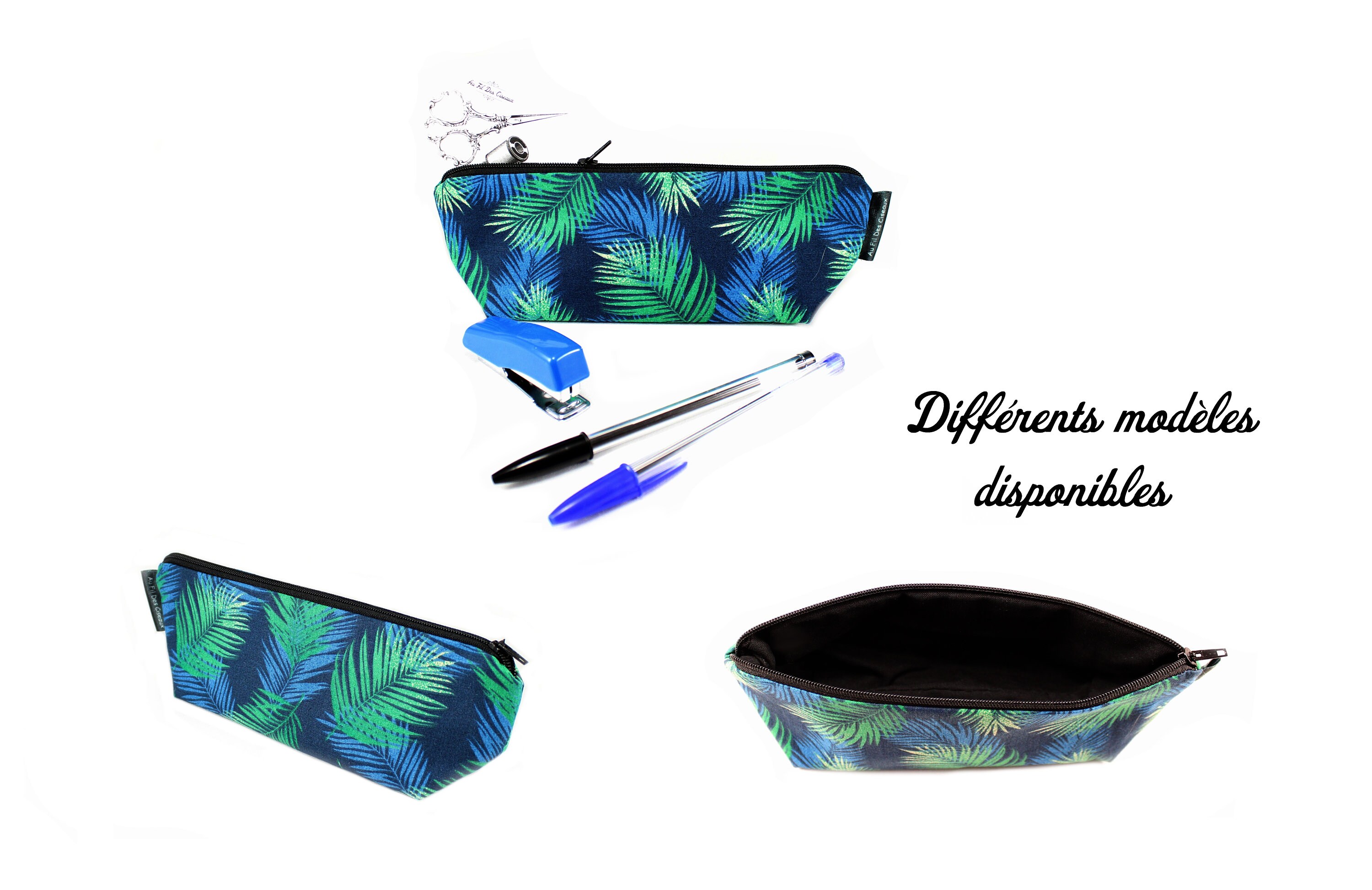 Trousse de Bureau en Coton // Trousse d'école Fourre Tout Scolaire [Ancienne Collection]