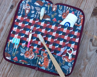 Dental pouch, Toothbrush pouch, Travel pouch, Care pouch, Makeup pouch, Toothbrush case