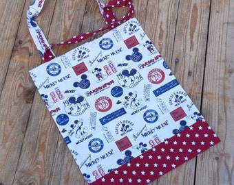 Little bag, Sac de toile, Sac en tissu, Sac léger, Tote-bag, Chidren handbag, Sac pour enfant, Sac de coton, Sac réutilisable, Sac écolo